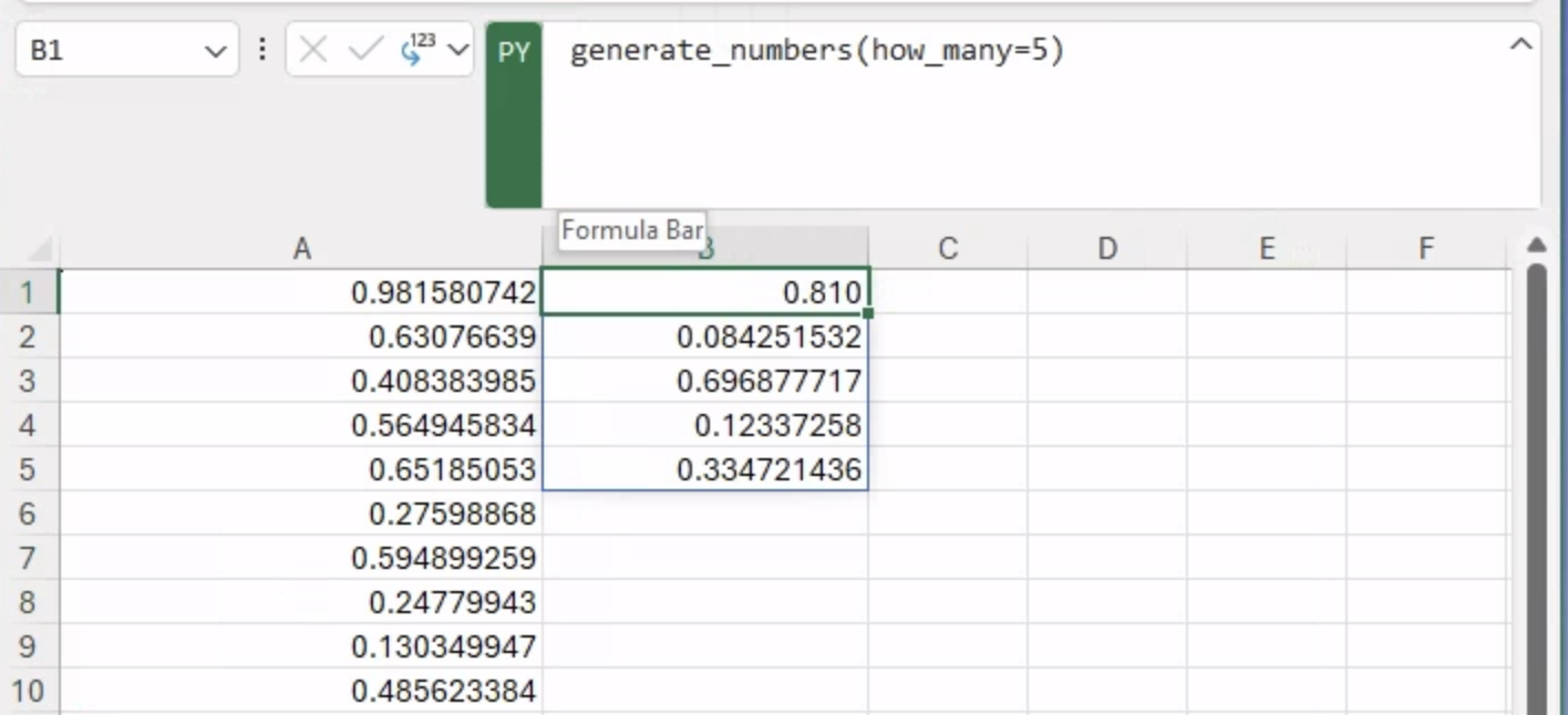 5 Quick Tips For Using Python In Excel | Anaconda