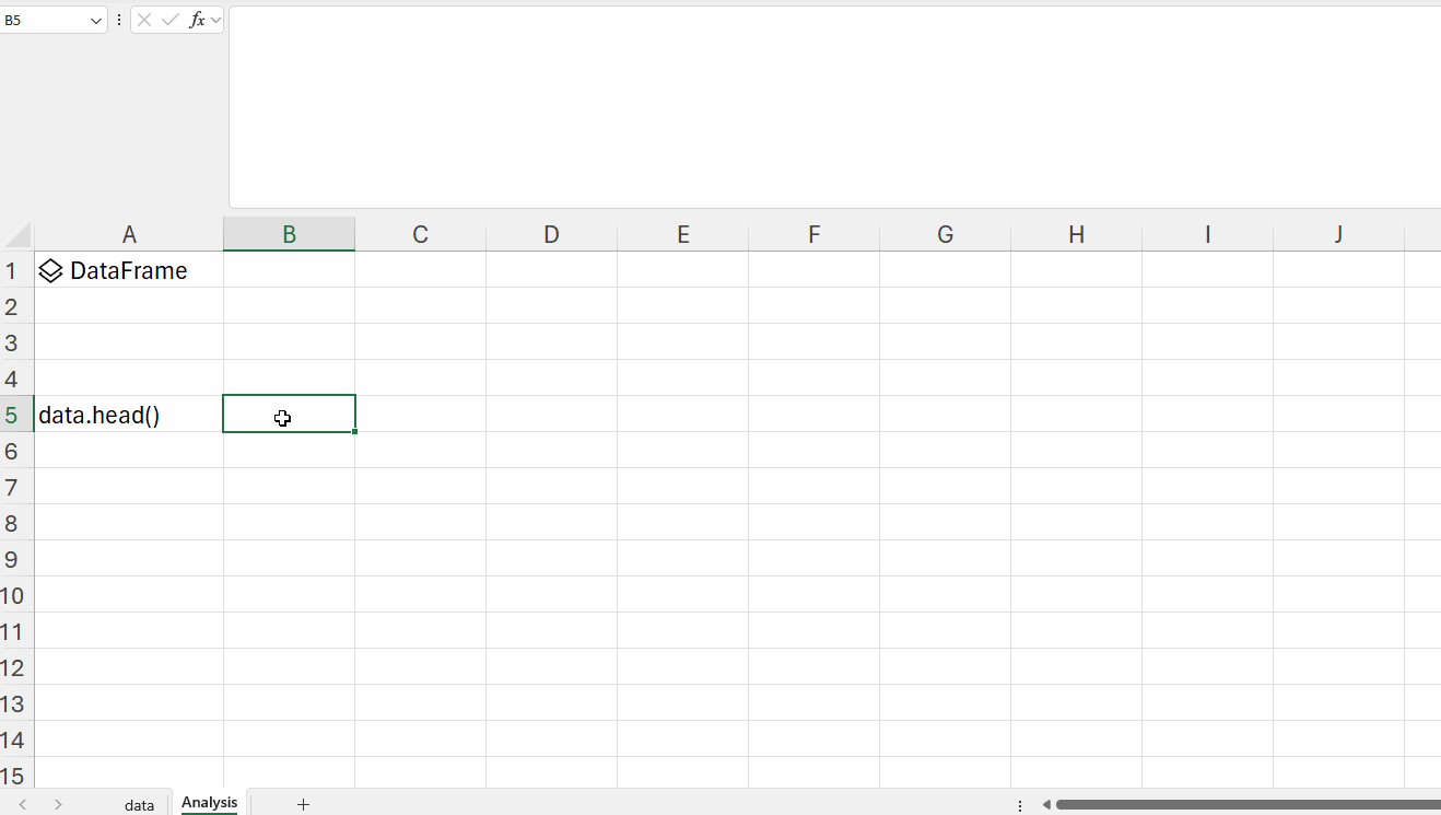 Main image of Excel field