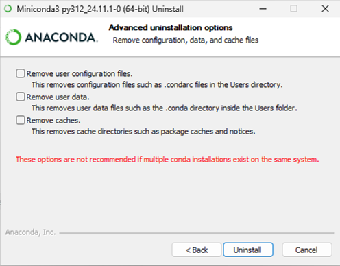 screenshot of installer