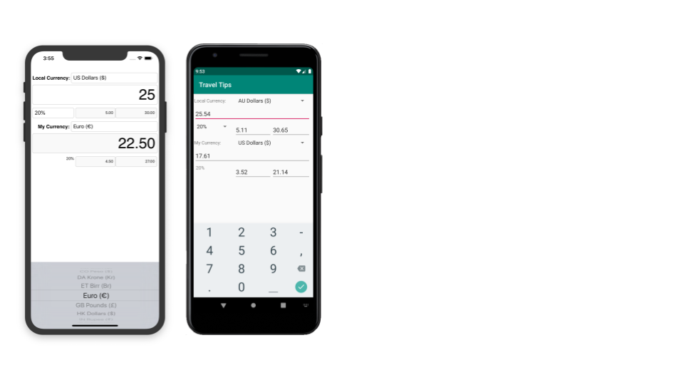 Example of an iOS and Android currency converter app built with Python.